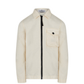 Stone Island Junior Zip Canvas Overshirt