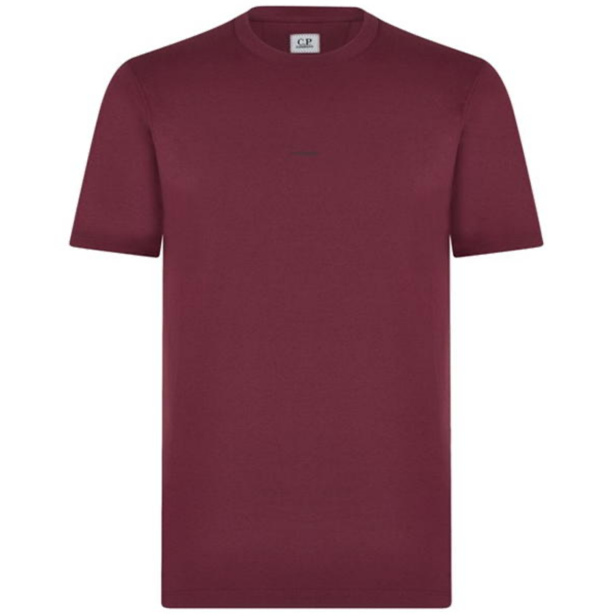CP Company Burgundy Graphic T-Shirt