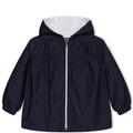 Girls Moncler Navy Raka Hooded Jacket