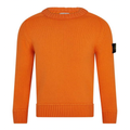 Stone Island Junior Orange Knit