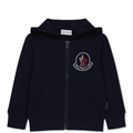 Kids Moncler Fleece Zip-Up Hoodie