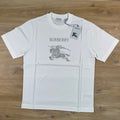 Burberry EKD Seth Knight T-Shirt in Chalk White