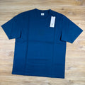 C.P. Company Metropolis Series Square Logo T-Shirt in Moroccan Blue