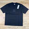 C.P. Company Metropolis Series Square Logo T-Shirt in Black