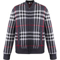 Burberry Morland Dark Charcoal Knit Bomber