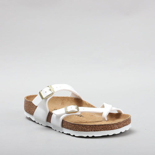 BIRKENSTOCK - MAYARI BF - PATENT WHITE