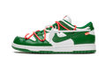 NIKE X OFF WHITE DUNK LOW PINE GREEN
