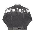 PALM ANGELS DENIM JACKET BLACK