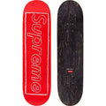 SUPREME KAWS CHALK LOGO SKATEBOARD DECK RED