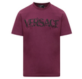 Versace Purple Logo T-Shirt