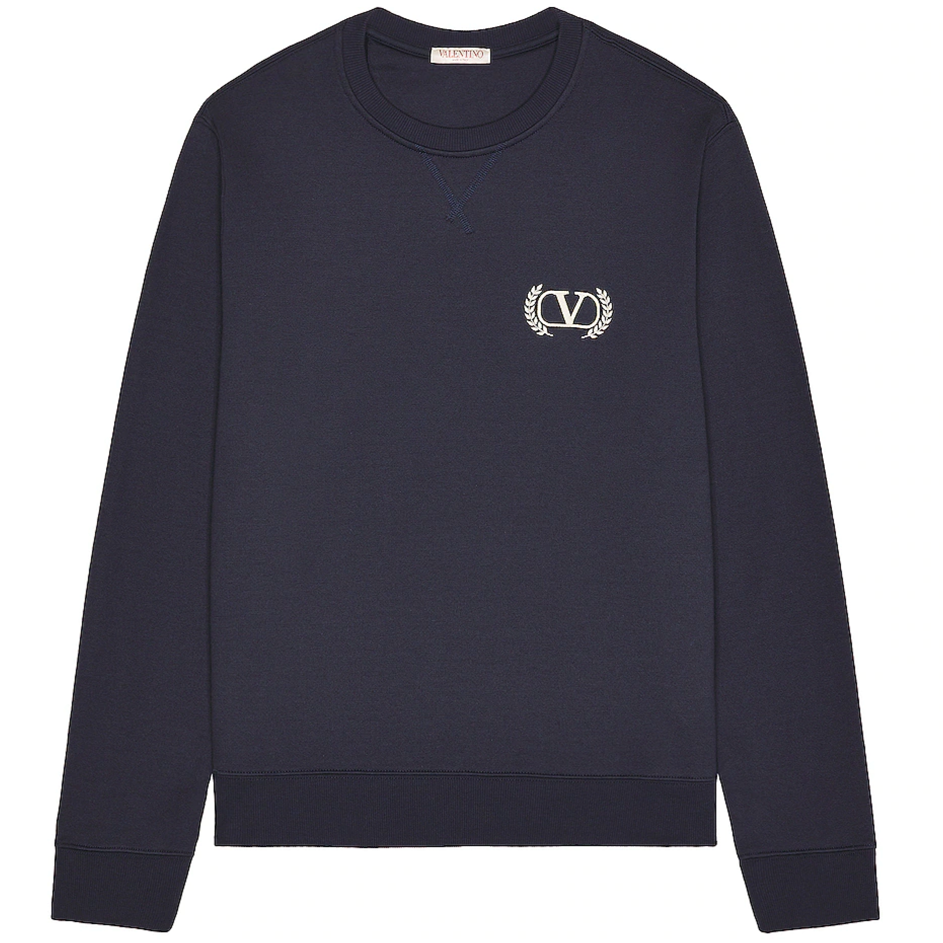 Valentino Navy Logo Sweatshirt