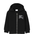 Kids Burberry Embroidered Zip Up Hoodie