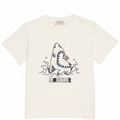 Kids Moncler Shark Logo T-Shirt