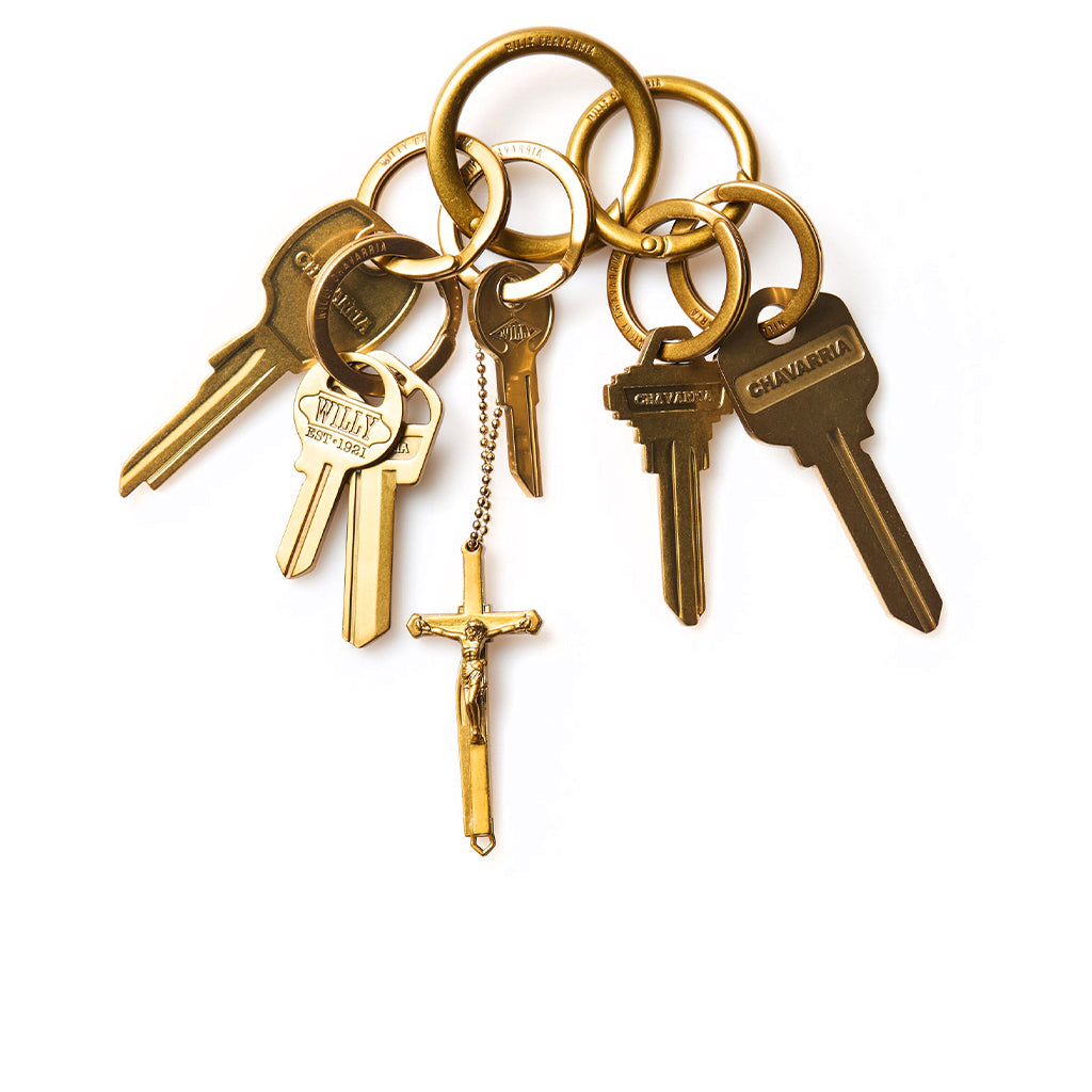 Staff Key Fob - Antique Gold