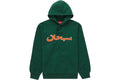 SUPREME ARABIC LOGO HOODIE DARK GREEN