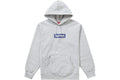 SUPREME BANDANA BOX LOGO HOODIE HEATHER GREY