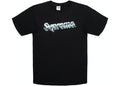 SUPREME CHROME LOGO TEE BLACK