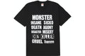 SUPREME MONSTER TEE BLACK