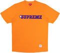 SUPREME STAR LOGO TEE ORANGE