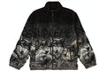 SUPREME WOLF FLEECE JACKET BLACK