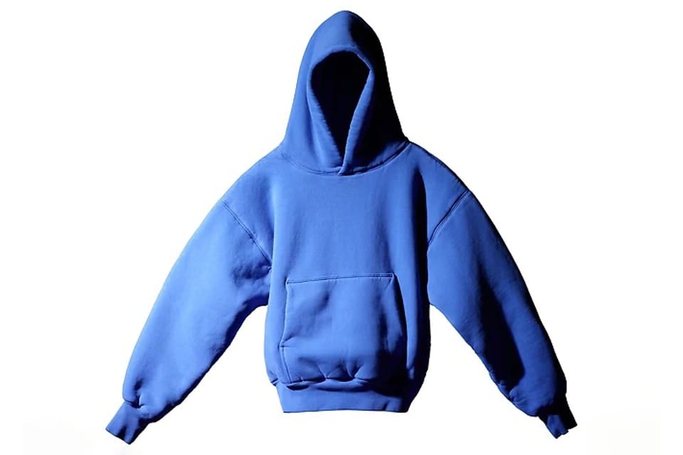 YEEZY X GAP HOODIE BLUE