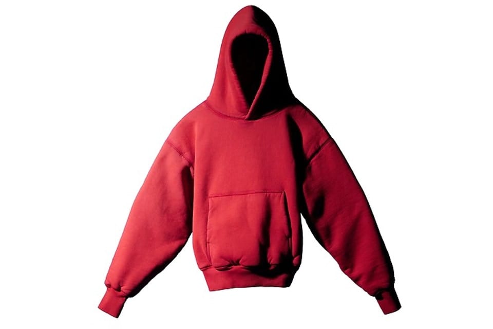 YEEZY X GAP HOODIE RED