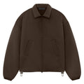 ESSENTIALS FOG NYLON SHELL BOMBER WOOD (W)