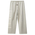 ESSENTIALS FOG RELAXED SWEATPANTS HEATHER STONE