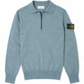 Stone Island Long Sleeve Zipped Polo Shirt