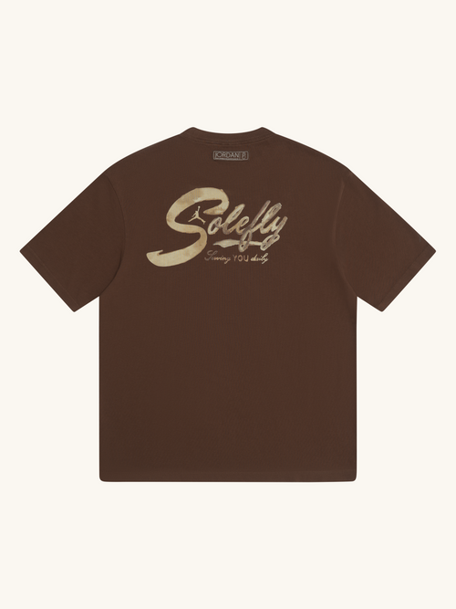 Air Jordan x SoleFly Café Tee CACAO WOW