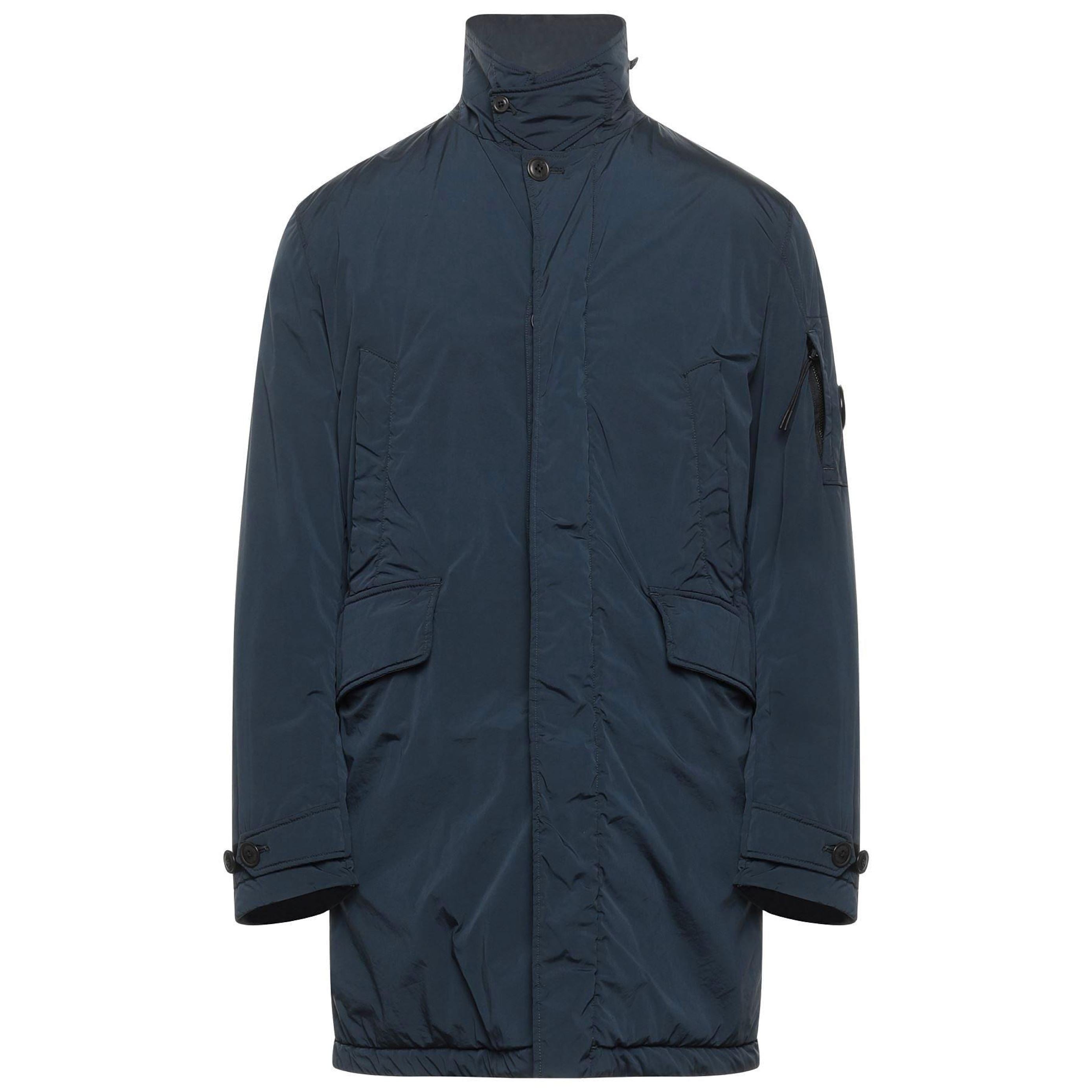 CP Company Navy Nycra R Garment Dyed Jacket