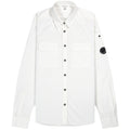 CP Company White Arm Lens Shirt