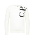 Kids CP Company White Logo Sweatshirt