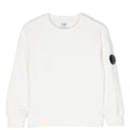 Kids CP Company White Lens Sweatshirt