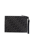 Versace Black Logo Pouch