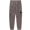 Stone Island Dove Grey Cuffed Cargo Pants