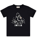 Kids Moncler Shark Navy Logo T-Shirt