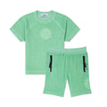 Stone Island Junior Embroidered Towelling Set