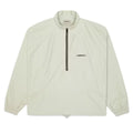 ESSENTIALS FOG NYLON HALF ZIP TRACK JACKET SAGE
