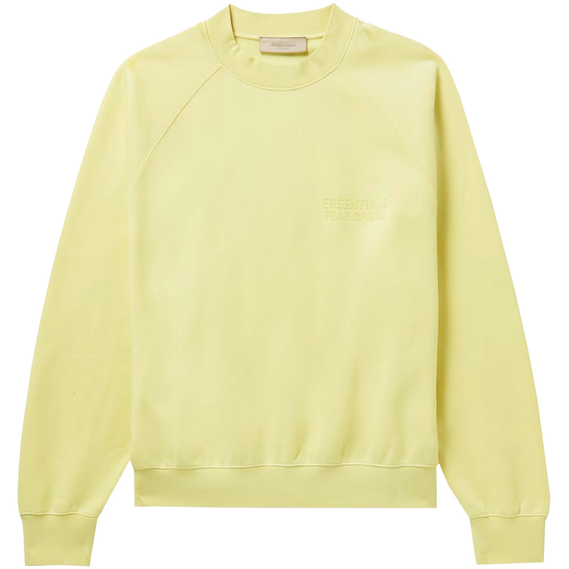 Fear of God Essentials Yellow Sweatshirt