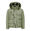 Kids CP Company Flatt Nylon Down Goggle Jacket