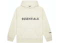 ESSENTIALS FOG 3D SILICON HOODIE BUTTERCREAM