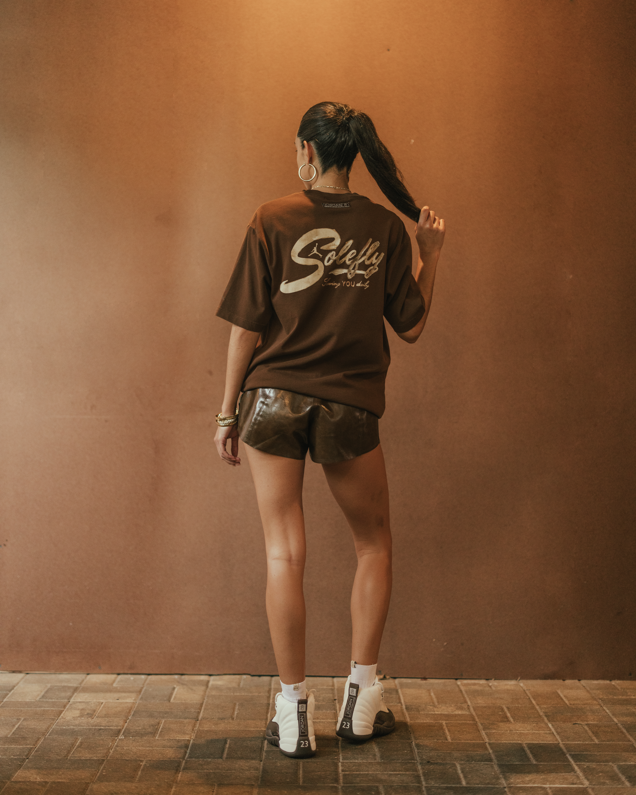 Air Jordan x SoleFly Café Tee CACAO WOW