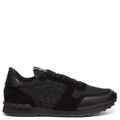 Valentino Black Rockstud Rockrunner
