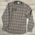 Burberry Simpson Check Shirt in Beige