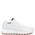 Women's Prada White Prax Runners