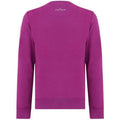Stone Island Purple Large Logo Sweatshirt