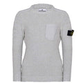 Stone Island Junior Grey Knit Sweat
