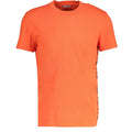Moncler Orange Embroidered Side T-Shirt