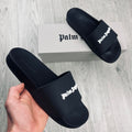 Palm Angels Rubber Slides - Black
